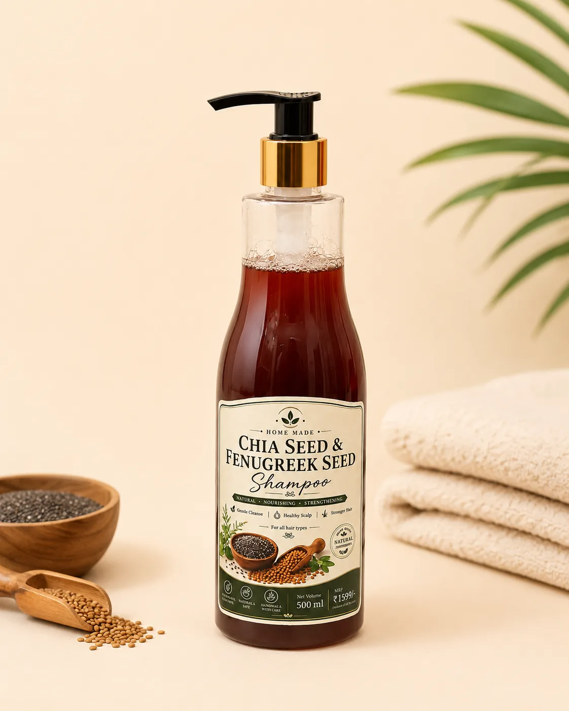 Chia Seed & Fenugreek Seed Shampoo - Image 3